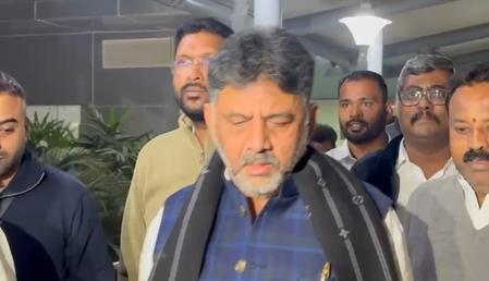 Vote Chori protest: Shivakumar reaches Delhi, Siddaramaiah to visit tomorrow