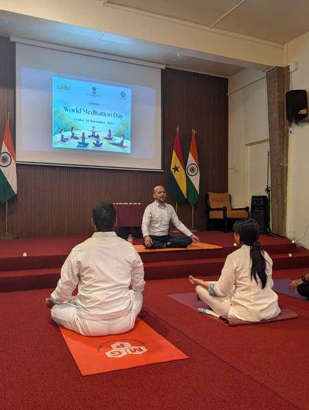Indian missions worldwide observe World Meditation Day emphasising peace, global harmony