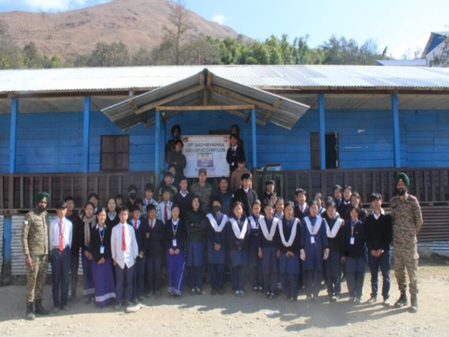 Indian Army leads anti-drug rally in Arunachal’s Manigong to promote awareness