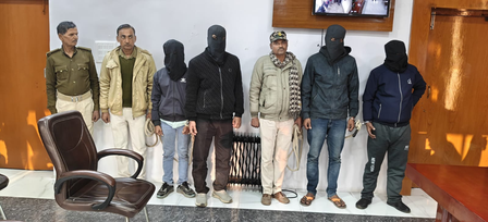 Cyber fraud gang with international links busted in Bihar’s Madhubani, four arrested