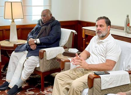 India-US trade deal: Rahul Gandhi, Kharge to lead farmers’ protest in Bhopal today