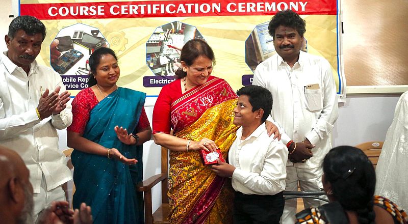 Kelachandra Skill Development Centre Empowers Youth in Sarvagnanagar Towards Self-Reliance