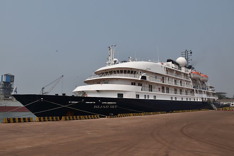 Second Cruise Vessel of the Season Calls at New Mangalore Port