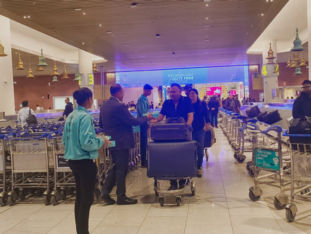 Kannadigas return from Dubai amid Israel-Iran conflict; Help Desk set up at Bengaluru Airport amid flight disruptions