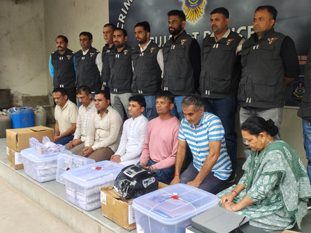 China-linked fake currency racket busted in Ahmedabad; Rs 2.38 cr seized, yoga guru among seven held