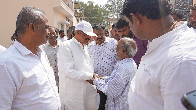 Energy Minister K. J. George Engages with Jeevanahalli Residents, Reviews Infrastructure Projects During Padayatra