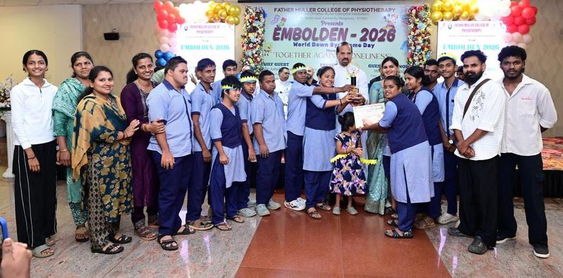 EMBOLDEN 2026: Father Muller College of Physiotherapy Champions Inclusivity in Support of Down Syndrome Awareness