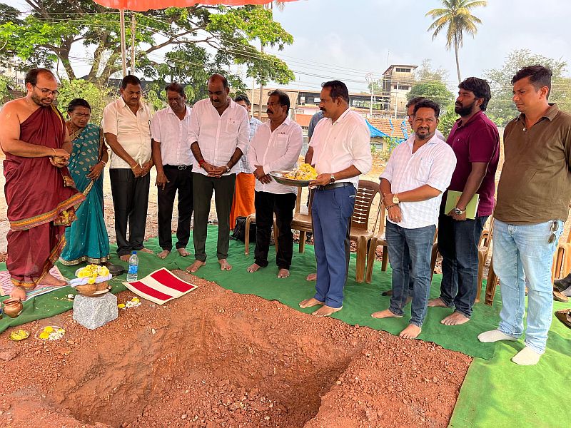 MLA Yashpal Suvarna Inaugurates Construction of New Fire Station in Manipal