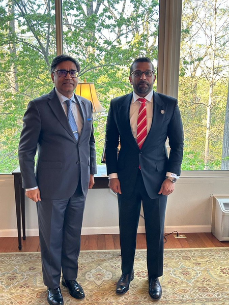 India-US ties strengthen as Foreign Secretary Vikram Misri meets FBI chief Kash Patel