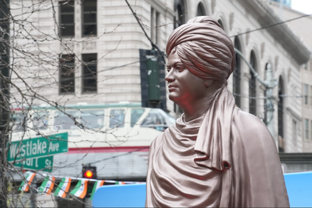 Swami Vivekananda statue unveiled in Seattle marking cultural milestone for Indian Americans