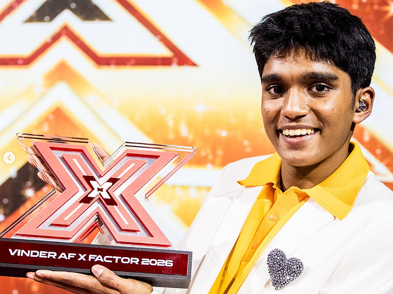 Hugo A from Denmark with roots from Mangalore Crowned Winner of X Factor Denmark 2026!