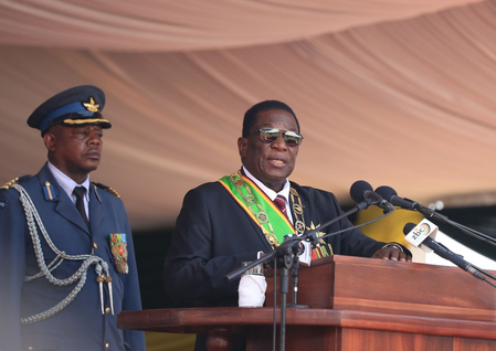 Zimbabwean president hails UN Security Council election victory