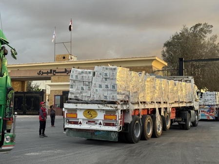 Over 1,000 aid pallets enter Gaza: UN humanitarians