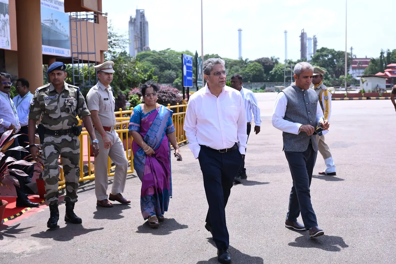 Secretary, Ministry of Ports, Shipping and Waterways Visits New Mangalore Port Authority; Reviews Operations and Launches Key Development Initiatives