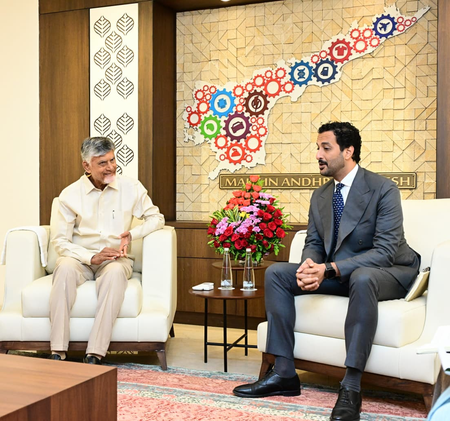 UAE minister meets Chandrababu Naidu, discusses proposed food cluster in Andhra Pradesh