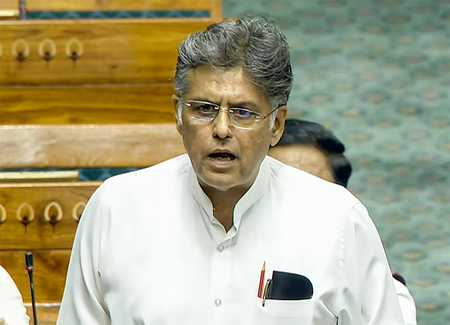 ಪೆಲೆಟ್ ಗನ್ ಬಳಕೆ ವಿವಾದ: ಟಿವಾರಿ ಲೋಕಸಭಾ ಚರ್ಚೆ ಕೋರಿಕೆ