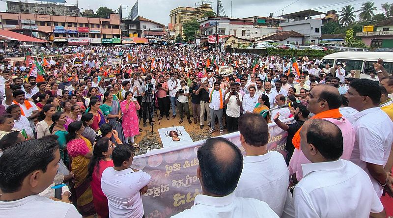 ಉಡುಪಿಯಲ್ಲಿ ಅರಾಜಕತೆ ಸೃಷ್ಟಿ ಯತ್ನ: ಬಿಜೆಪಿ ಆರೋಪ