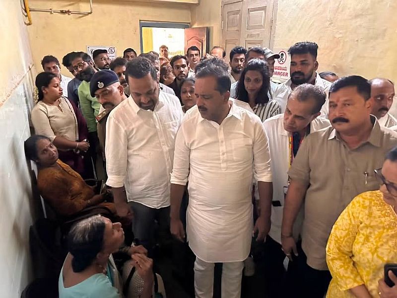 Health Minister U. T. Khader Makes Surprise Visit to Udupi District Hospital and Mother & Child Hospital - Mangalorean. com