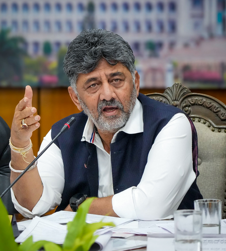 ?Nagendra innocent, confident of his leadership’: Shivakumar on Tribal Welfare scam row