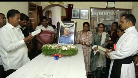 ಶಾರ್ಜಾದಲ್ಲಿ ಕೊಲೆಯಾದ ಅಲ್ವಿನ್ ಕುಂದರ್ ಅವರ ಪಾರ್ಥಿವ ಶರೀರ ಕುಂದಾಪುರಕ್ಕೆ ತಲುಪಿಸಿ ಅಂತ್ಯಕ್ರಿಯೆ