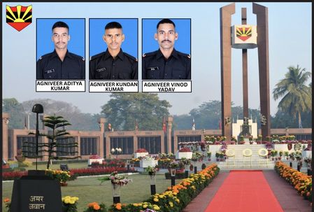 ದಿಬಾಂಗ್ ಪ್ರವಾಹದಲ್ಲಿ ಕಾಣೆಯಾದ ಮೂವರು ಅಗ್ನಿವೀರರು ಮೃತ ಎಂದು ಘೋಷಣೆ
