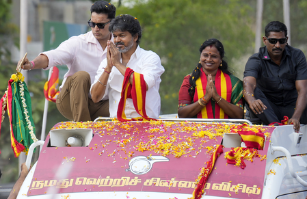 ತಮಿಳುನಾಡು ಉಪಚುನಾವಣೆ: ಎರಡೂ ಕ್ಷೇತ್ರಗಳಲ್ಲಿ ಟీವీಕೆ ಗೆಲುವು