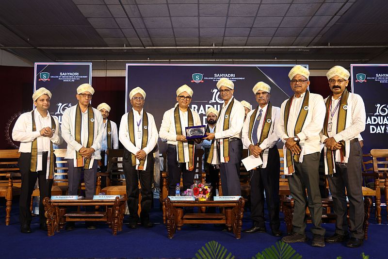 ಸಹ್ಯಾದ್ರಿ ಕಾಲೇಜಿನ 16ನೇ ಪದವಿ ಪ್ರದಾನ ಸಮಾರಂಭ